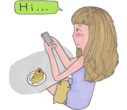 Gigi And Peter The Pug sticker #12699219