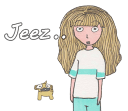 Gigi And Peter The Pug sticker #12699224