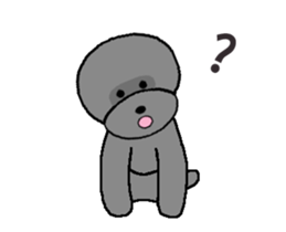 Moving graydog sticker #12699233