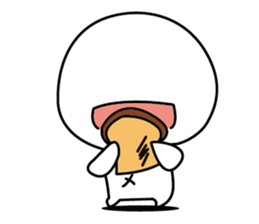 navel boy Sometimes Frog sticker #12699456