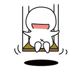 navel boy Sometimes Frog sticker #12699460