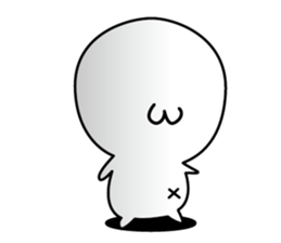 navel boy Sometimes Frog sticker #12699462