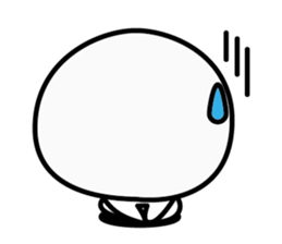 navel boy Sometimes Frog sticker #12699464