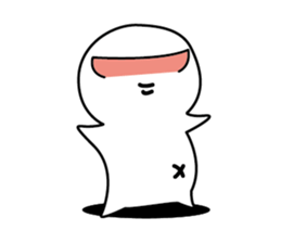 navel boy Sometimes Frog sticker #12699466