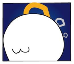 navel boy Sometimes Frog sticker #12699467