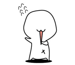 navel boy Sometimes Frog sticker #12699471