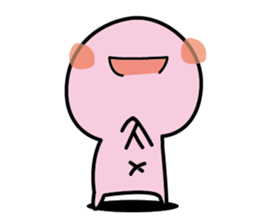 navel boy Sometimes Frog sticker #12699472