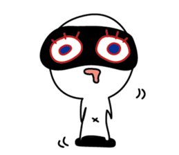 navel boy Sometimes Frog sticker #12699476