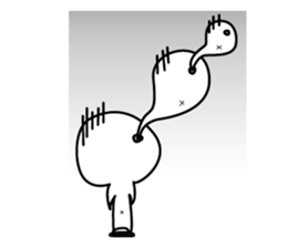 navel boy Sometimes Frog sticker #12699478