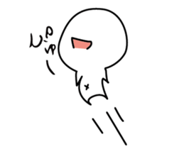 navel boy Sometimes Frog sticker #12699484