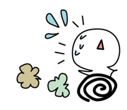 navel boy Sometimes Frog sticker #12699487