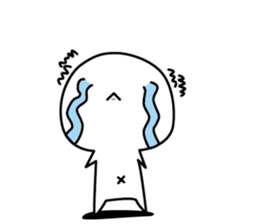 navel boy Sometimes Frog sticker #12699489