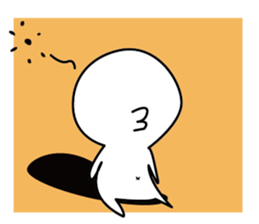 navel boy Sometimes Frog sticker #12699493