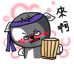 Carzy Dog sticker #12699653