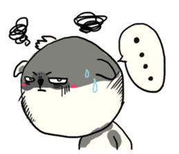 Carzy Dog sticker #12699663