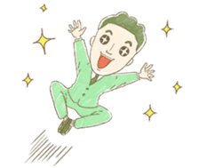 Joyful businesspersons! sticker #12700175