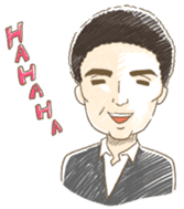 Joyful businesspersons! sticker #12700180