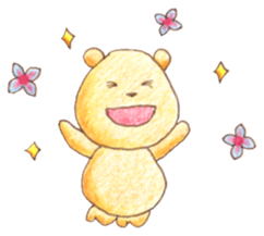 Meloru Hope and his happy mates. sticker #12700600