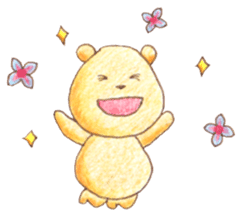Meloru Hope and his happy mates. sticker #12700600
