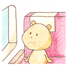 Meloru Hope and his happy mates. sticker #12700603