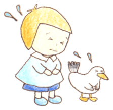 Meloru Hope and his happy mates. sticker #12700608