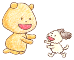 Meloru Hope and his happy mates. sticker #12700618