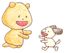 Meloru Hope and his happy mates. sticker #12700618