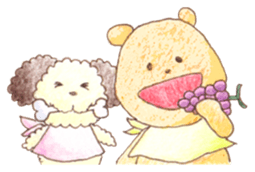 Meloru Hope and his happy mates. sticker #12700620