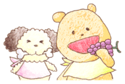 Meloru Hope and his happy mates. sticker #12700620