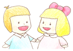 Meloru Hope and his happy mates. sticker #12700621