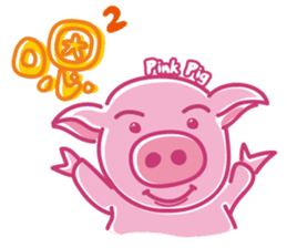 May's pink pig sticker #12701821