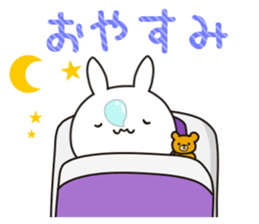 Devil rabbit3 sticker #12702363