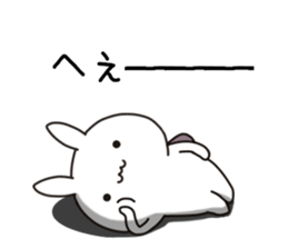 Devil rabbit3 sticker #12702371