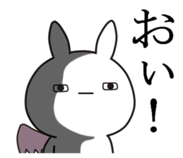 Devil rabbit3 sticker #12702374