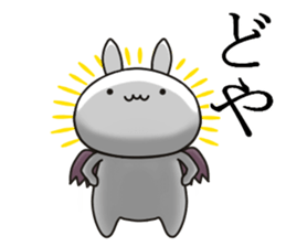 Devil rabbit3 sticker #12702377