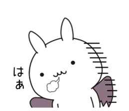 Devil rabbit3 sticker #12702381