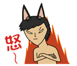 Crazy Canas's Fantasy world. sticker #12702606