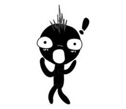 Black Man 555 sticker #12702878