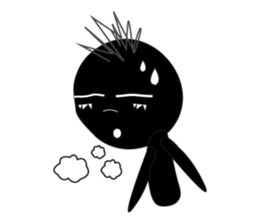 Black Man 555 sticker #12702890