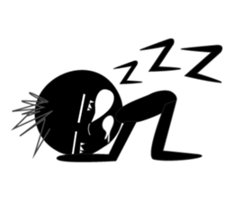 Black Man 555 sticker #12702897