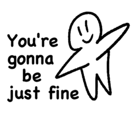 I'm a positive man! sticker #12702958