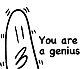 I'm a positive man! sticker #12702961