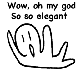 I'm a positive man! sticker #12702962