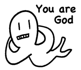 I'm a positive man! sticker #12702969