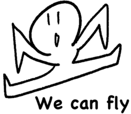 I'm a positive man! sticker #12702973