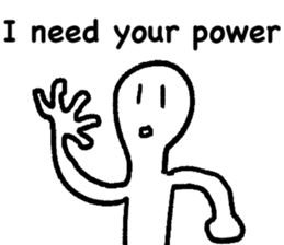 I'm a positive man! sticker #12702979