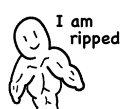 I'm a positive man! sticker #12702982