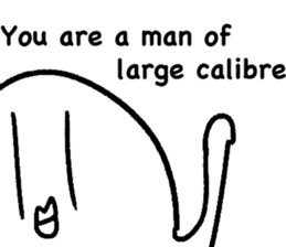 I'm a positive man! sticker #12702983