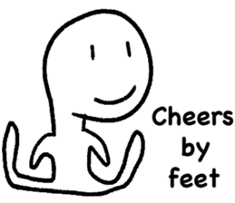 I'm a positive man! sticker #12702989