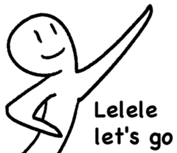 I'm a positive man! sticker #12702990